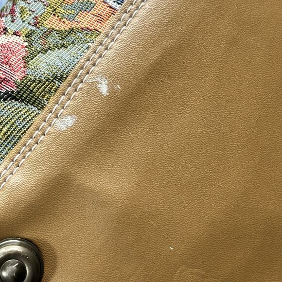 RARE VINTAGE LEISURE LUGGAGE CARRYON DUFFEL WEEKEND TRAVEL BAG NWT MACY'S - Picture 12 of 12